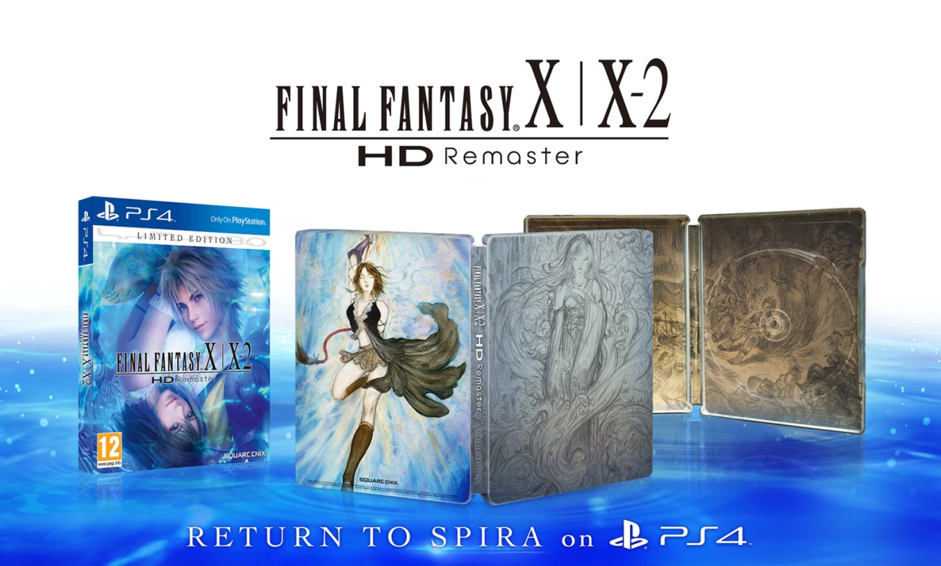 Square Enix công bố ngày ra mắt Final Fantasy X/X-2 HD Remaster trên PS4 Ffx-hd-remaster-limited-edition-artework